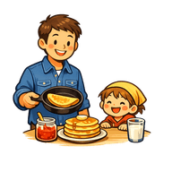 Un repas de famille