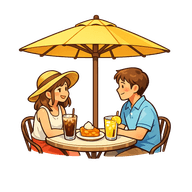Au café
