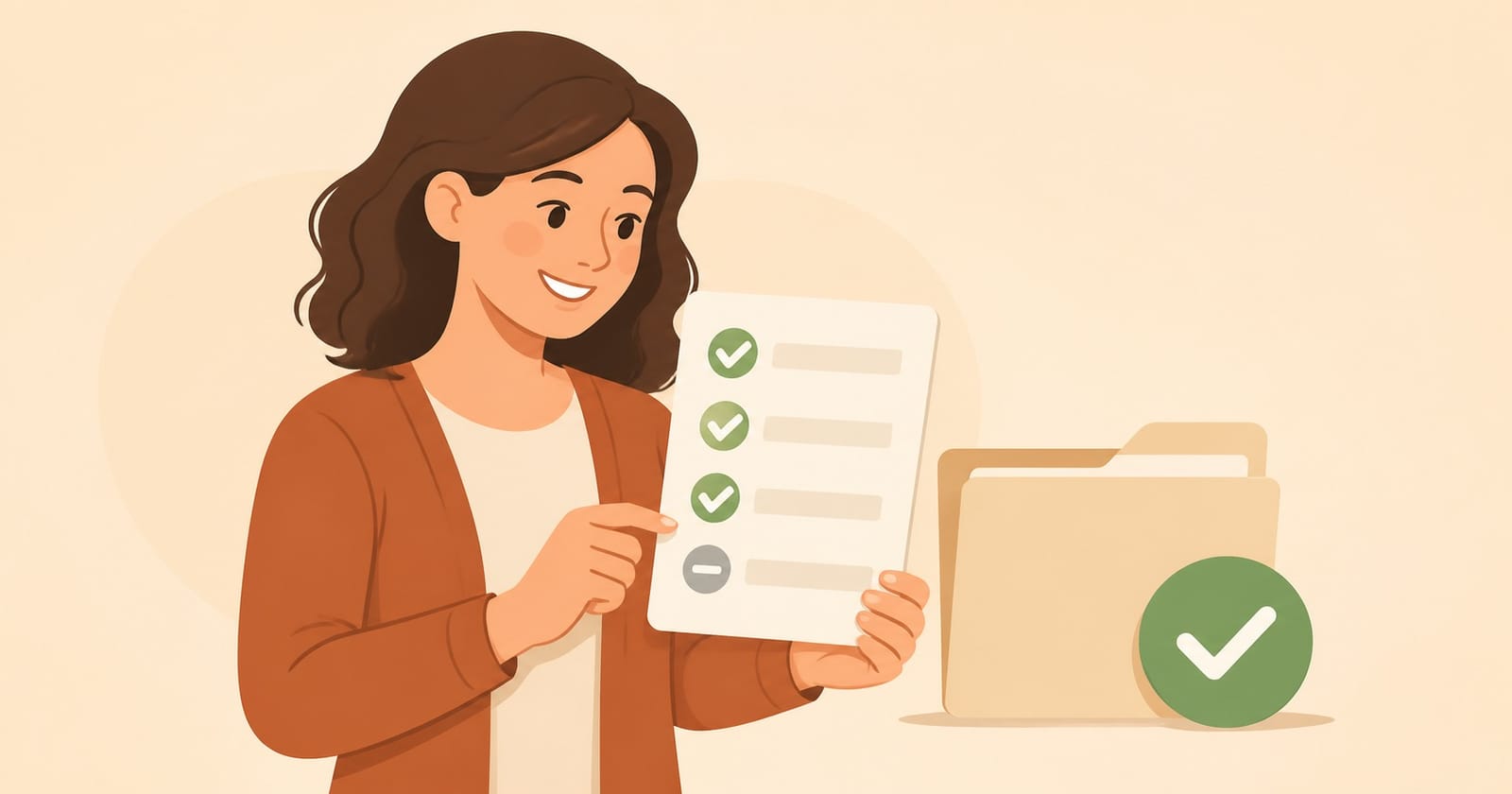Une personne vérifie sur une liste si elle est dispensée de la condition de langue et de l’examen civique