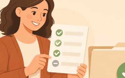 Une personne vérifie sur une liste si elle est dispensée de la condition de langue et de l’examen civique